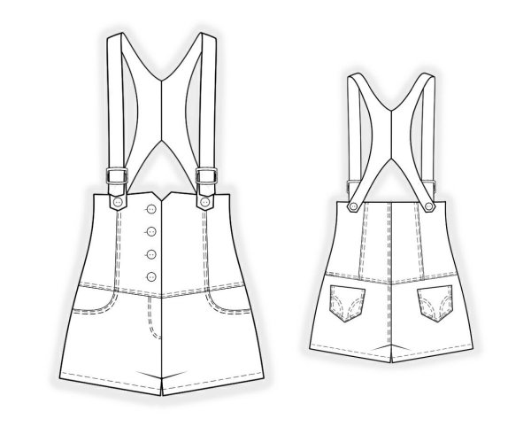 Лекало комбинезона