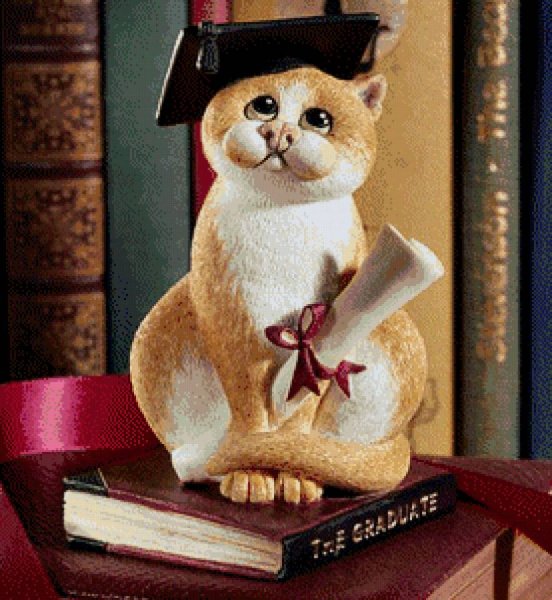 Кот ученый