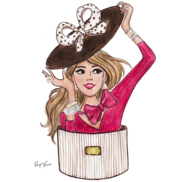 Гламурные иллюстрации