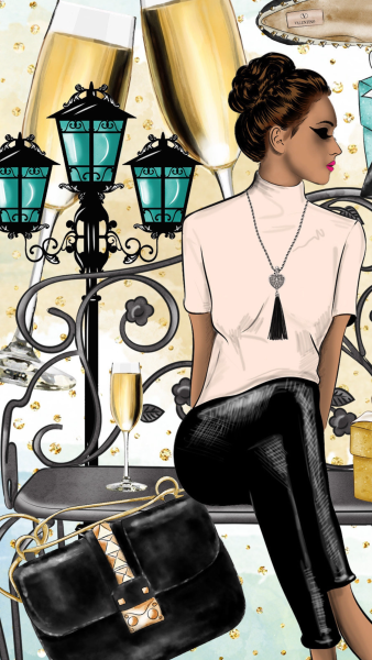 Фэшн иллюстрация