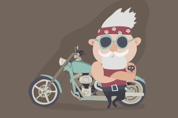 Крутой дедушка рисунок