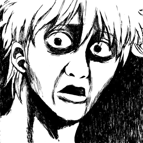 Лицо Гинтама Манга