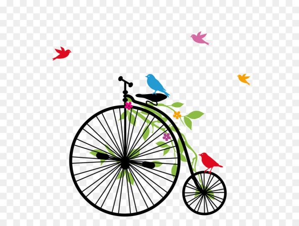 Стилизованный велосипед