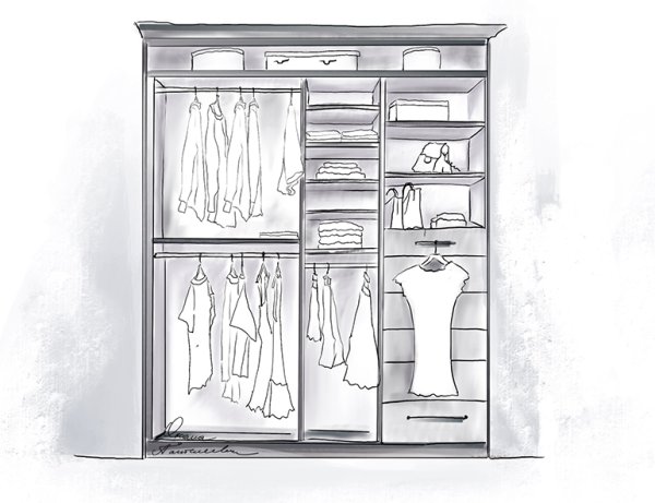 Модные иллюстрации девушек