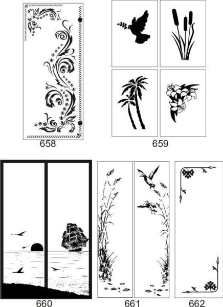 Узор для дверцы шкафа