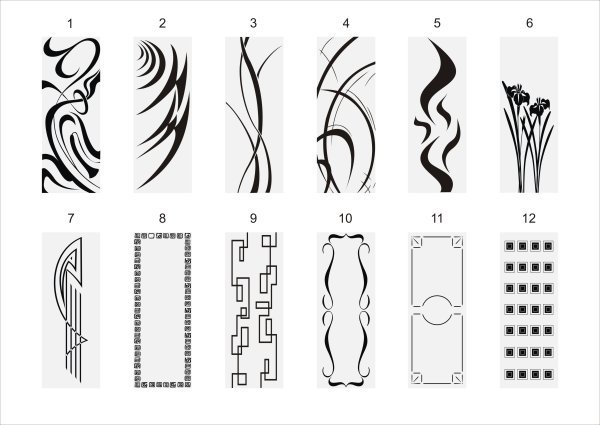 Рисунок пескоструй