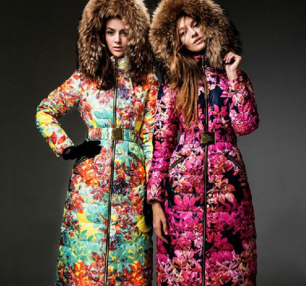 Украшение пуховика