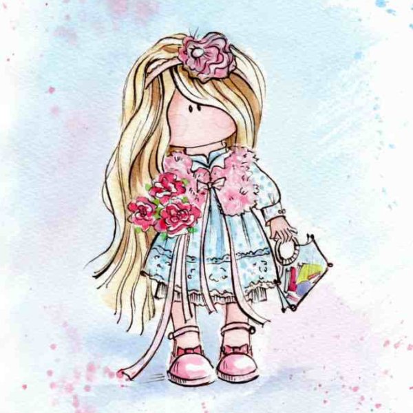 Anell Happy Watercolor Акварельные иллюстрации