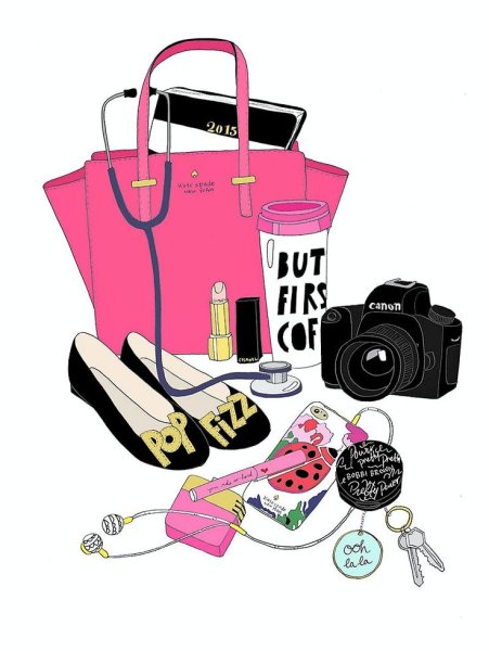 Аксессуары рисунки