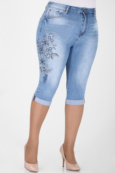 Джинсовые капри 2022