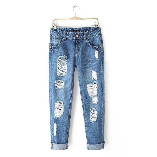 Джинсы без человека