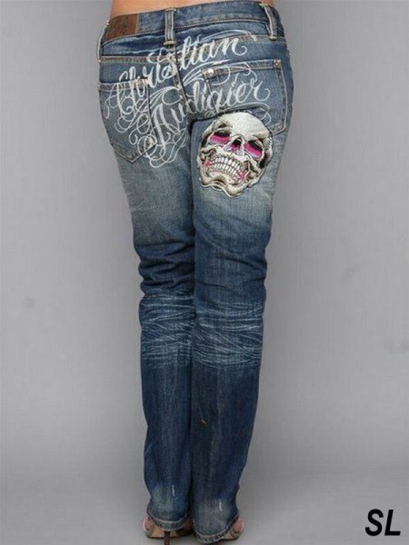 Рисунки на джинсах