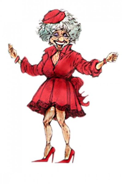 Танцующая бабуля