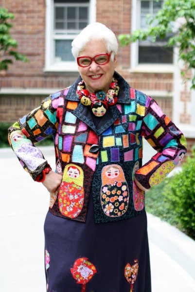 Модная одежда для бабушек