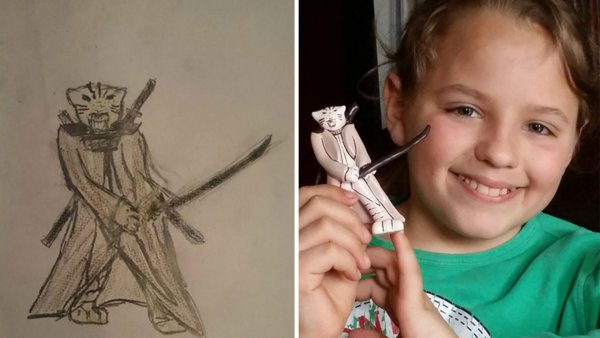 Рисунки в реальной жизни