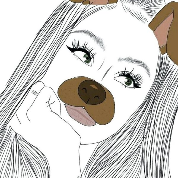 Срисовки для девочек