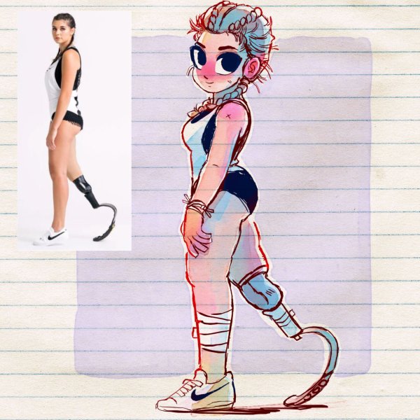 Рисунки девочек из тик тока