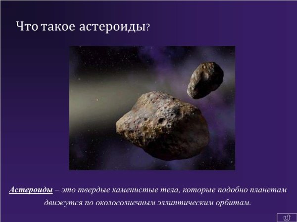Небесные тела солнечной системы астероиды