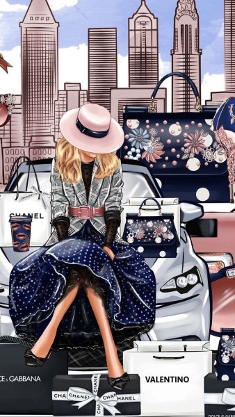 Модные иллюстрации