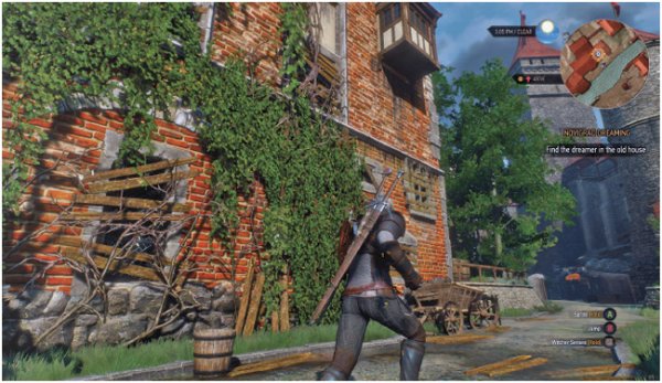 Сон в большом городе Ведьмак 3 карта