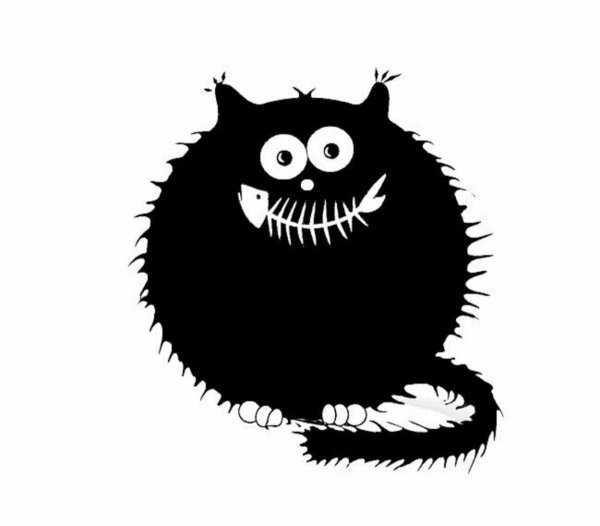 Прикольный кот