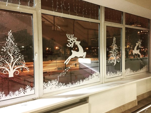 Узоры для украшения окон