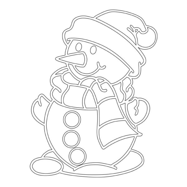 Новогодние композиции вытынанок