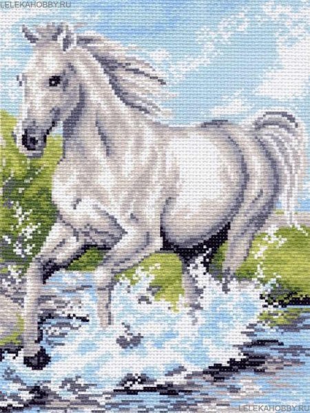 Матренин Посад вышивка лошадь
