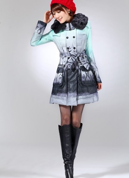 Зимние плащи женские и стильные