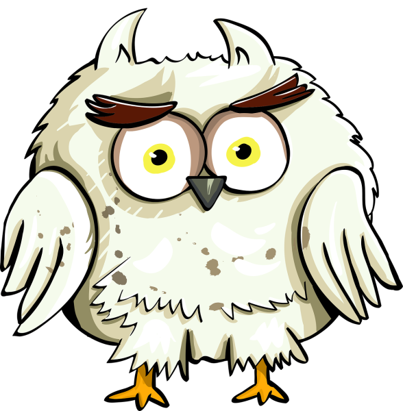 Совы мультяшные