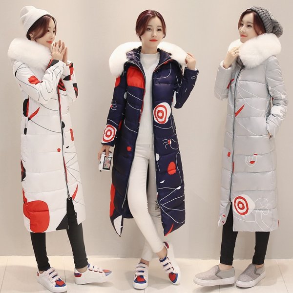 Зимняя парка с нашивками Корея 2015