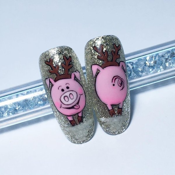 Прикольный маникюр