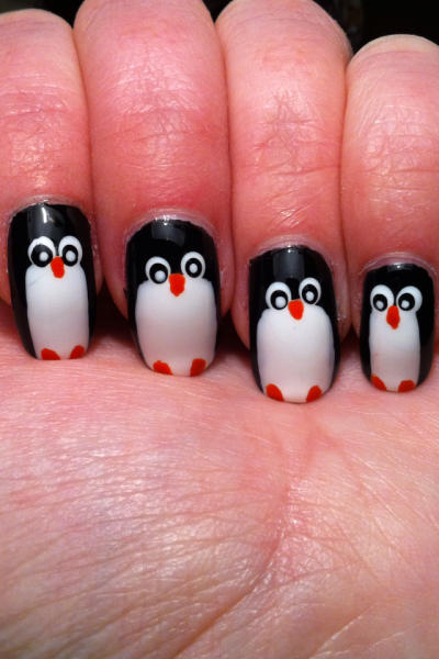 Необычные рисунки на ногтях