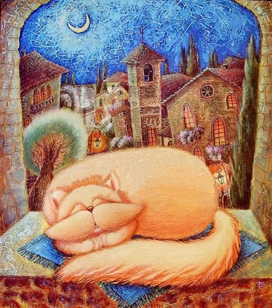 Раиса Витановская коты