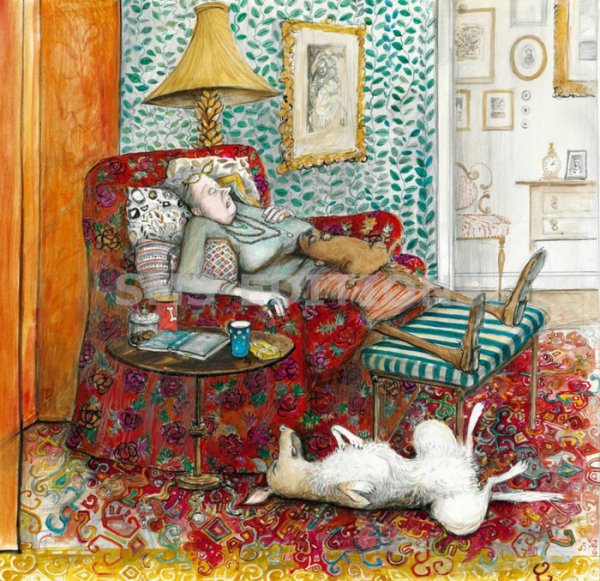 Веселые иллюстрации художников