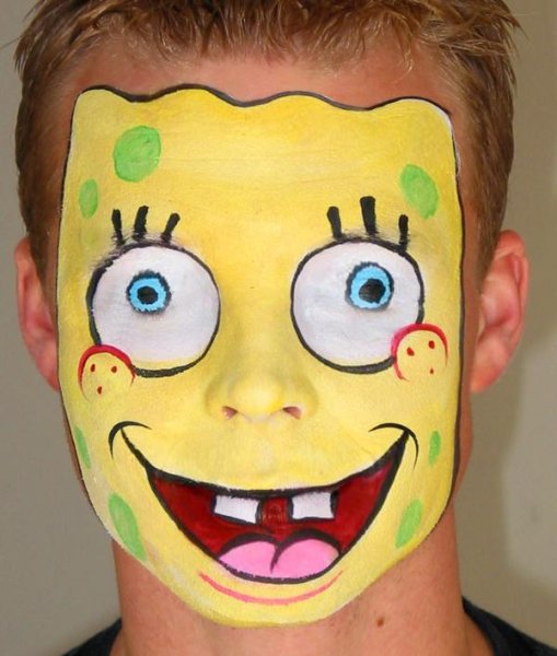 Аквагрим смешной