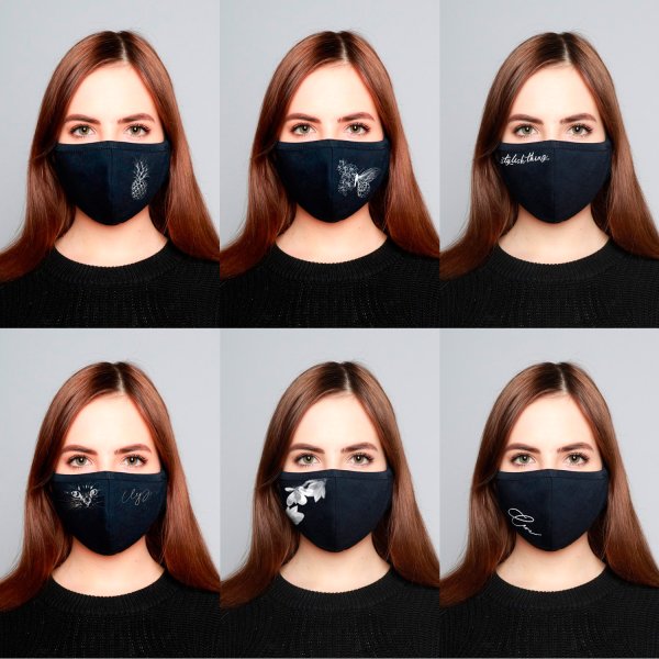 Разрисовать маску медицинскую