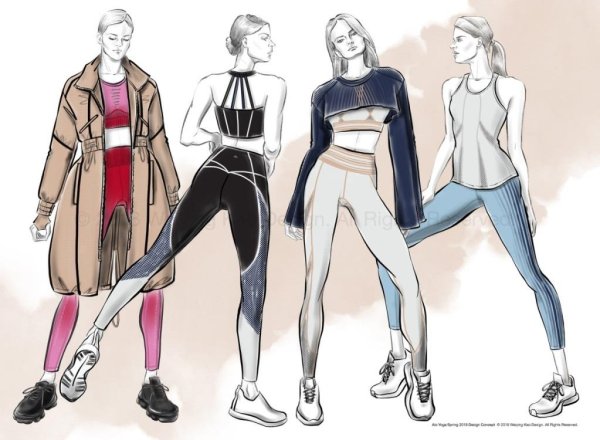 Модные девушки для срисовки