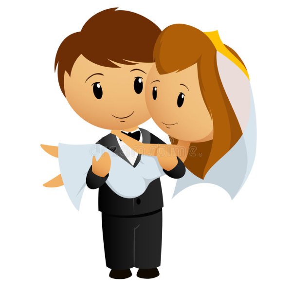 Невеста на руках жениха иллюстрация