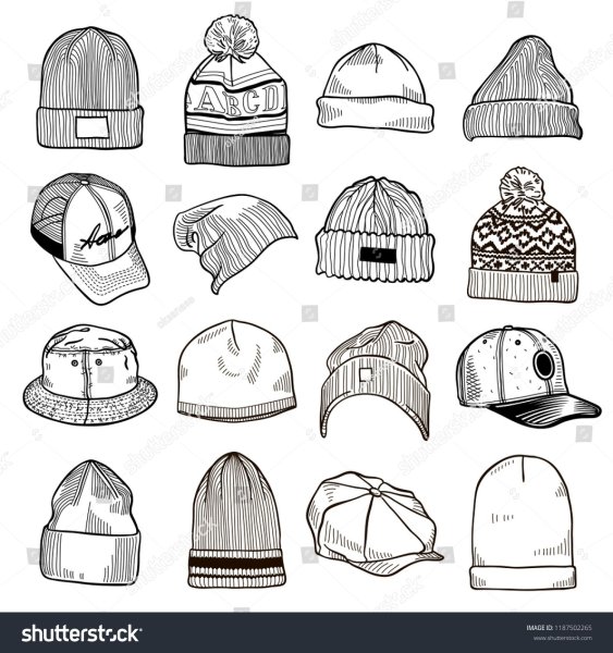 Головные уборы для рисования