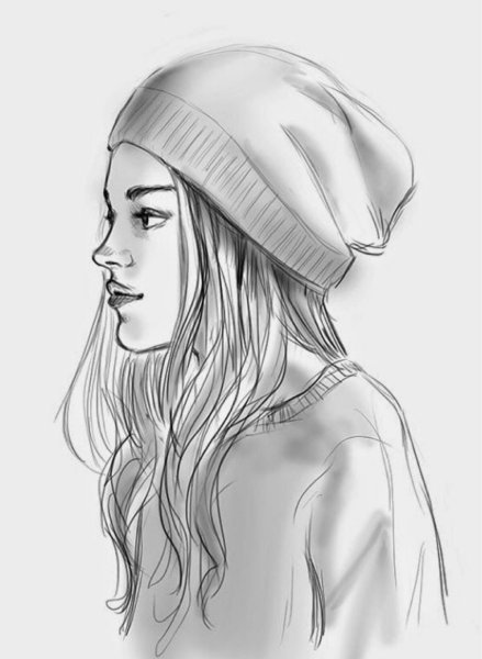 Узор для шапочки с отворотом