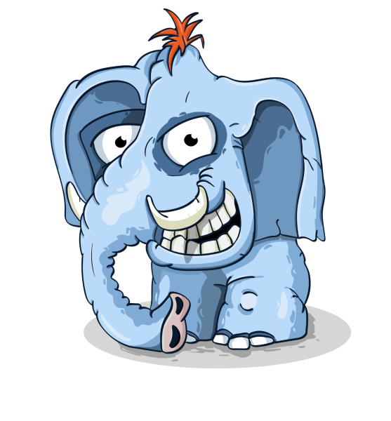 Смешной слон