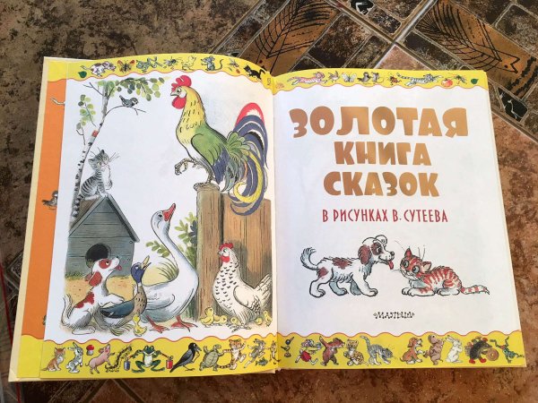 Сутеев большая книга сказок стихов и рассказов