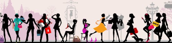 Иллюстрации в стиле Vogue