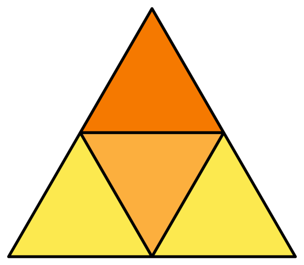 Танграм собрать треугольник
