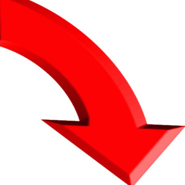 Стрелка вправо вниз