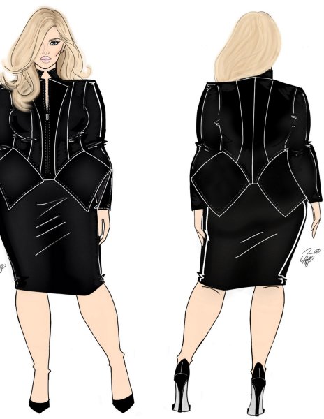 Как нарисовать девушку красивую в одежде карандашом