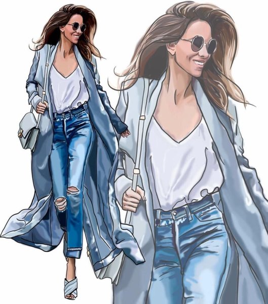 Holly Nichols Fashion иллюстрации