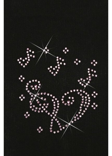 Маленький узор из страз