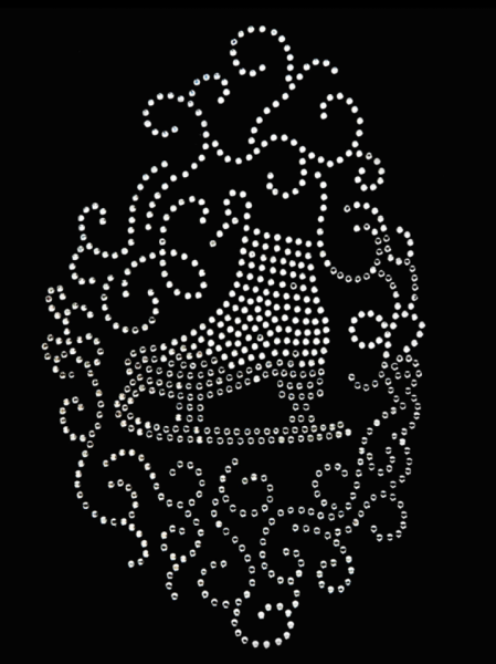 Узоры из страз